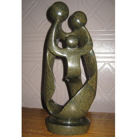 Family Statue of Three, 15
