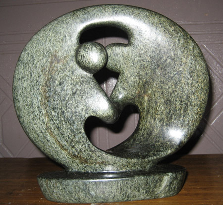 African Sculpture - Dancing Couple, 8