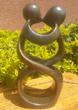 Kissing Lovers, Stone Sculpture 10