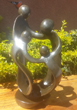 Family of 4 Heads, Stone Sculpture 14