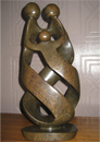 Family Statue of Three, 15