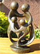 African Sculpture - Family of Four, 10