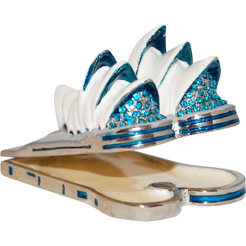 Sydney Opera House - Enamel Jeweled Trinket Box, photo-1