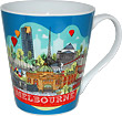 Melbourne, Australia Skylines Coffee Cup