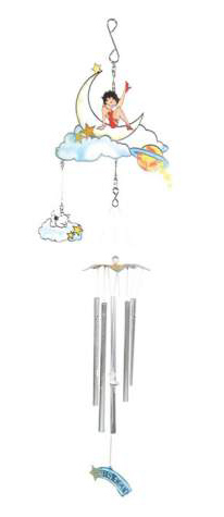 Betty Boop Windchime - Stars and Moon Suncatcher