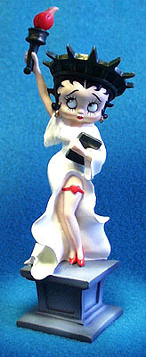Betty Boop - Statue of Liberty Figurine