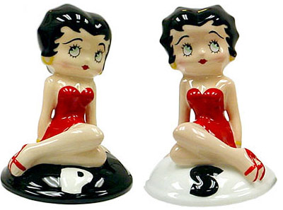 Betty Boop Sitting - Salt and Pepper Shaker, 4H