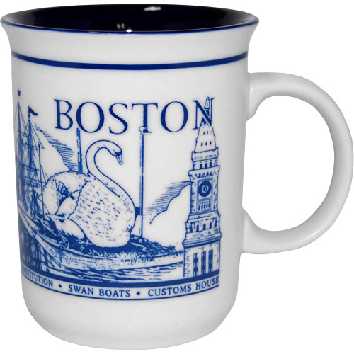Boston Souvenir Etched Mug
