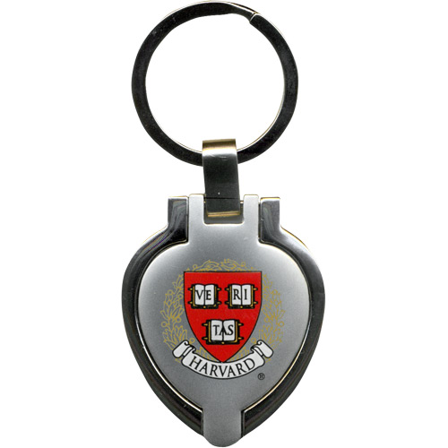 Harvard University Crest Photo Locket Key Chain, photo main