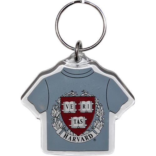 Harvard University Crest T-Shirt Key Chain