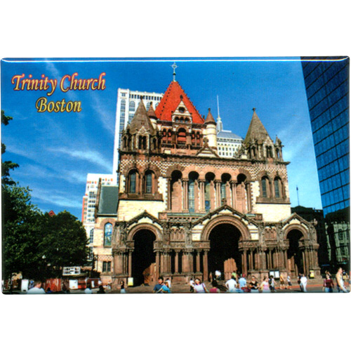 Trinity Church Souvenir Metal Magnet