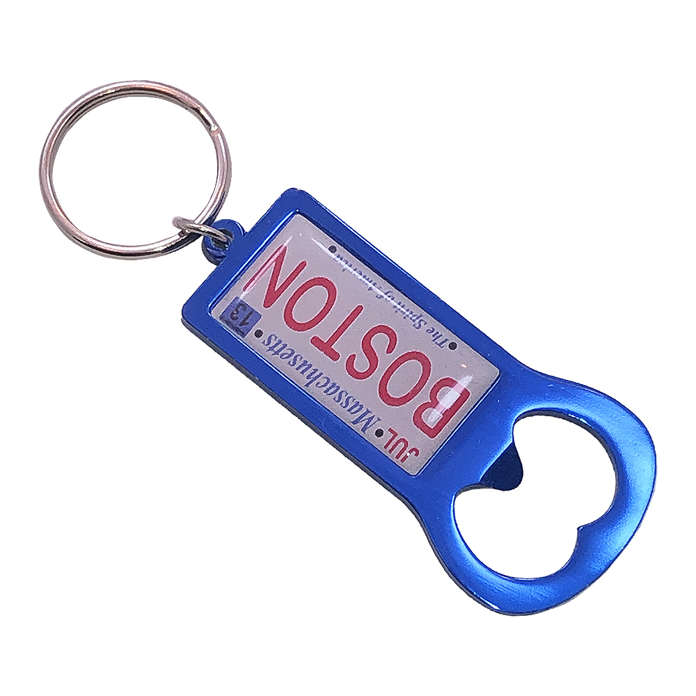 Boston Souvenir Bottle Operner Keychain