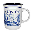 Boston Souvenir Etched Mug