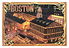 Quincy Market & Faneuil Hall Souvenir Postcard, 6x4