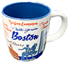 Boston Souvenir Mug - Collage Typography Artwork