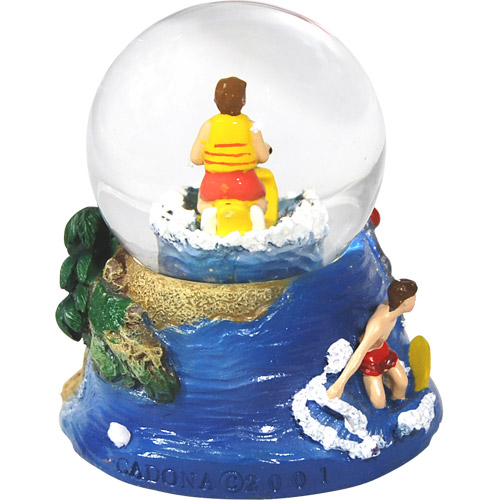 California Beach Snow Globe, 2.75H, photo-2