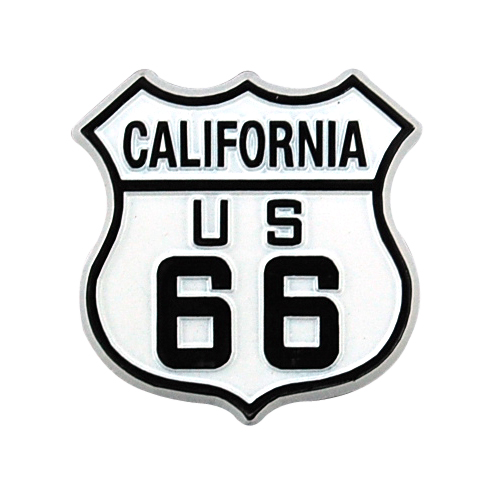 California Route 66 Magnet, Rubber