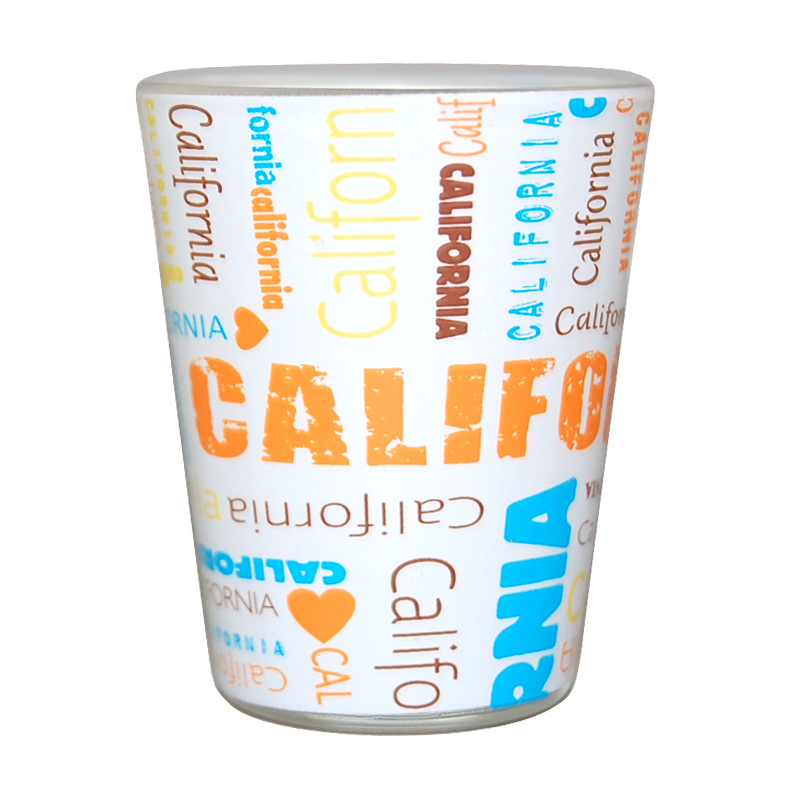 California Shot Glass, Modern Retro Design, photo-2