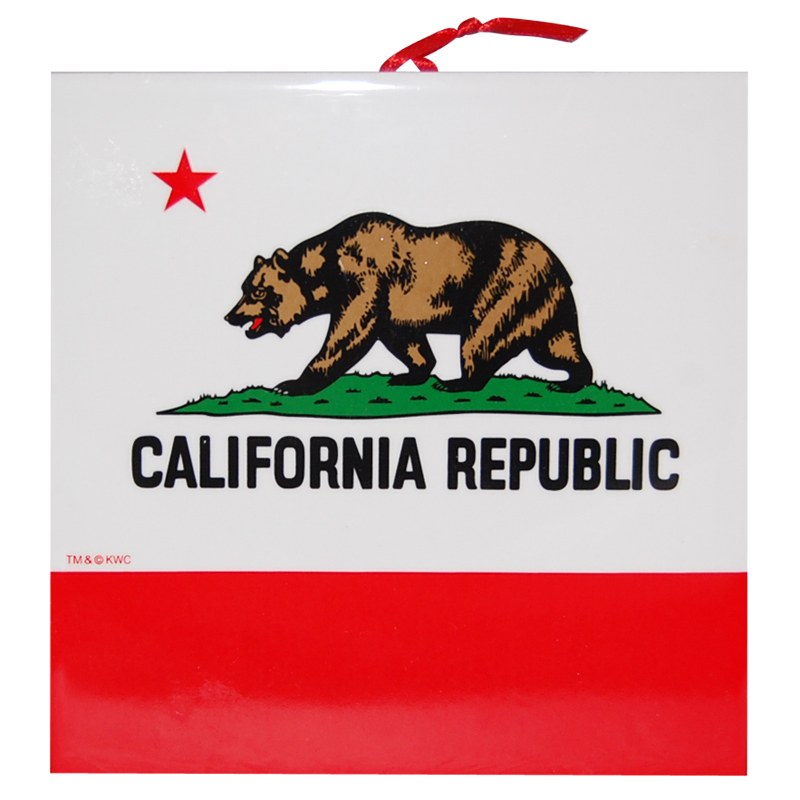 California Flag Gift Trivet