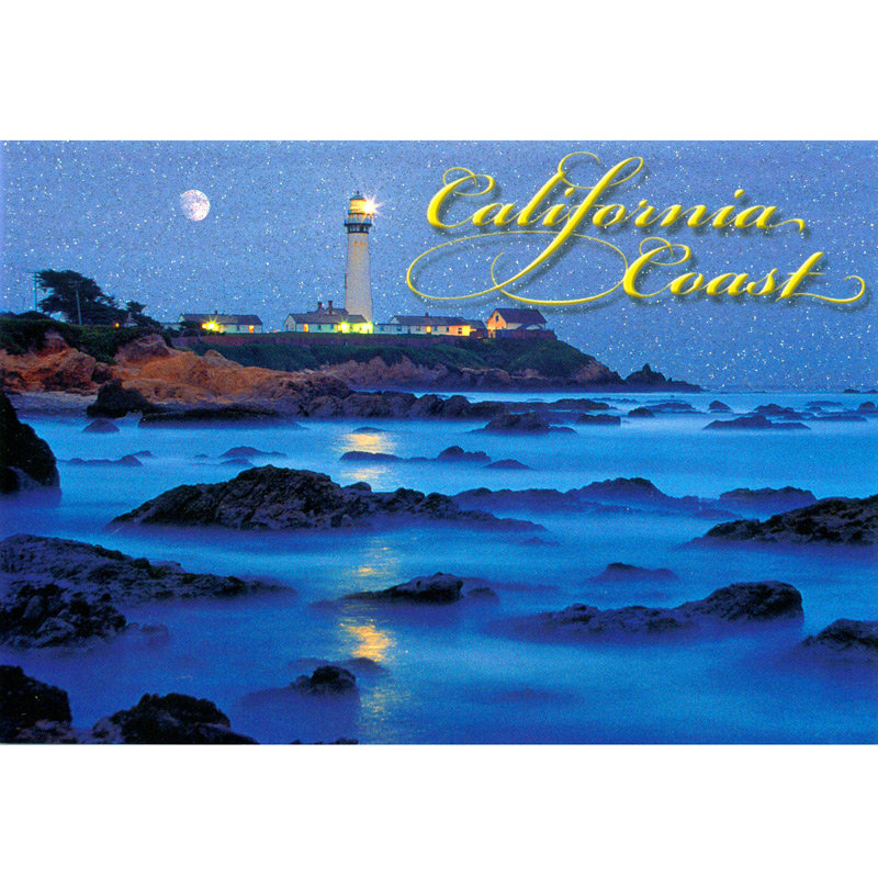 Pigeon Point Lighthouse Postcard, 4L x 6W