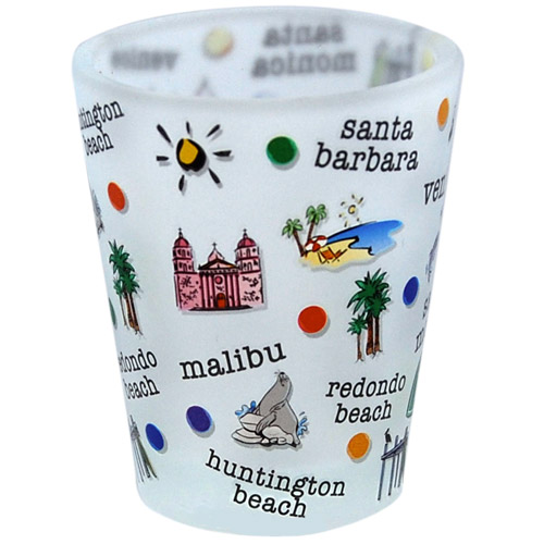 Southern California Coast Shot Glass, photo-2