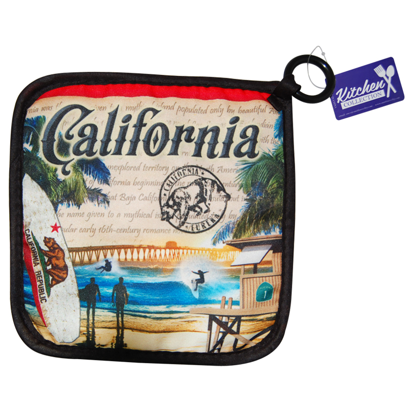 California Theme Pot Mitt