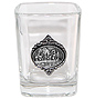 California Souvenir Shot Glass with Pewter Emblem