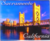 Sacramento, California Acrylic Magnet