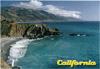 California Big Sur Coast Postcard, Large