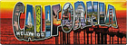 California Postcard Souvenir Magnet - Panorama