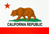 California Republic Flag Postcard, 4L x 6W