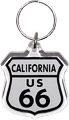 California Route 66 Shield - Acrylic Key Chain