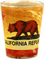 California Bear Flag Shot Glass