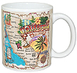 California State Map Ceramic Mug