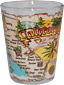 California Treasure Map Shot Glass