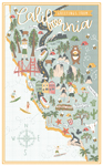 California Tea Towel