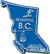 Map of British Columbia - Refrigerator Magnet, 2.5L