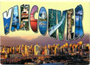 Vancouver, Canada Souvenir Metal Magnet, 3.5