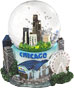 Chicago - Mini Snow Globe, 2.75H