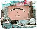 Chicago City - Picture Frame w/ Mini Snowglobe