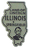 Illinois State - Refrigerator Magnet