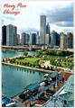 Navy Pier Photo Magnet - Metal