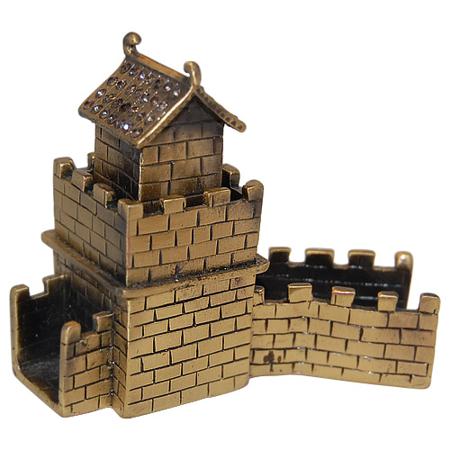 Great Wall of China - Enamel Jeweled Trinket Box, 3