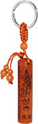 Kuan Yin Wooden Charm Key Chain