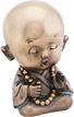 Little Joyful Monk Chanting Statue, 3.25H