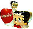 Betty Boop: Figurine, Water globe, Jewelry box, Mug, Teapot set