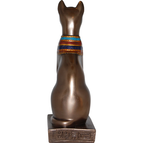 Egyptian Bastet Figurine, 8.5H, photo-1