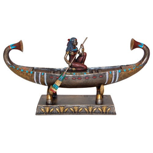 Egyptian Canoeing Statue, 9L