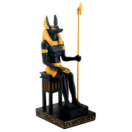 Sitting Anubis Statue, 7H