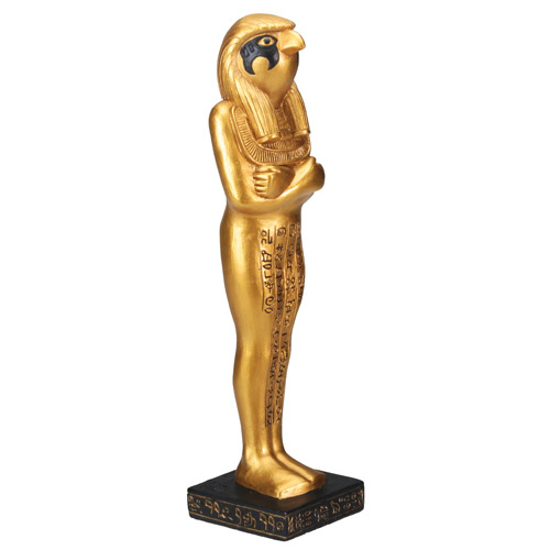 Gold Horus Statue, 7.25H